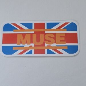 10/$10 Muse Union Jack Sticker